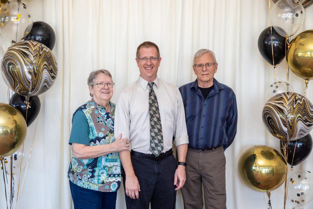 Eric Lybeck-Brown and parents