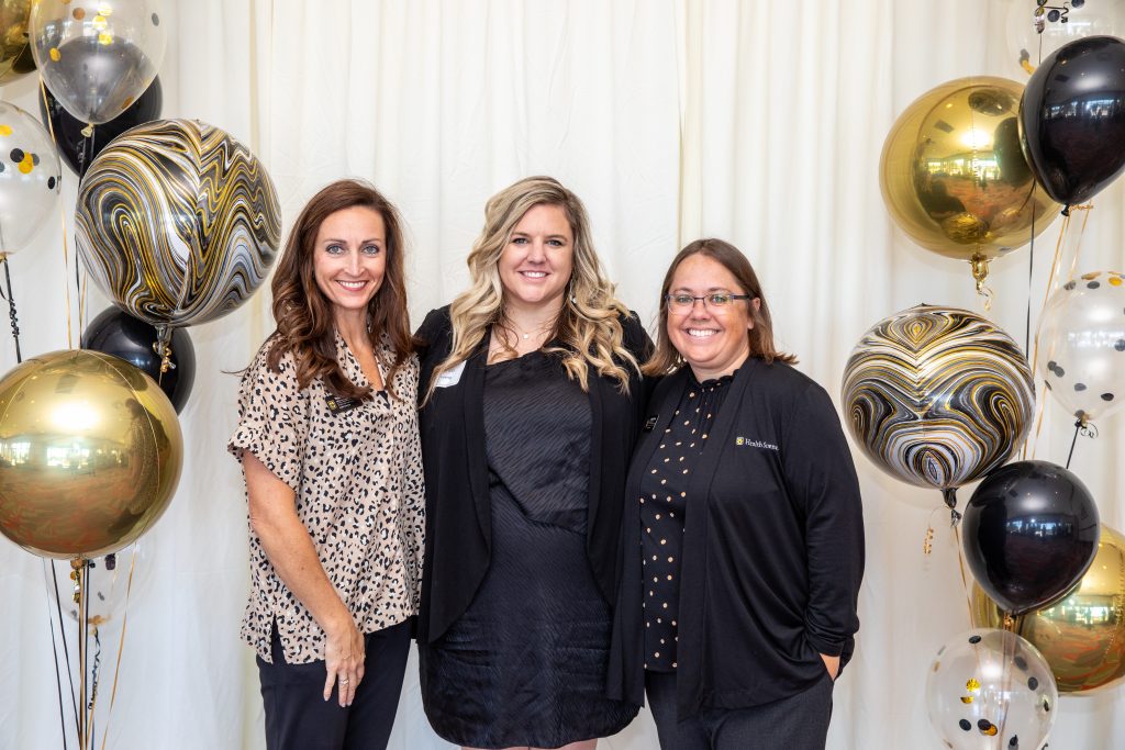 Traci Scardina, Aren Koenig, 2022 Citation of Merit awardee, and Emily Mahler