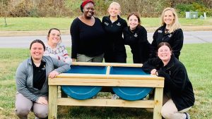 Students and faculty with the Mizzou Department of Occupational Therapy spent several months working to create an inclusive garden space with Day Solutions in Jefferson City, Missouri.